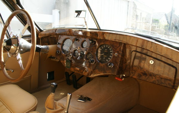 Tableau de bord remonté Jaguar XK120