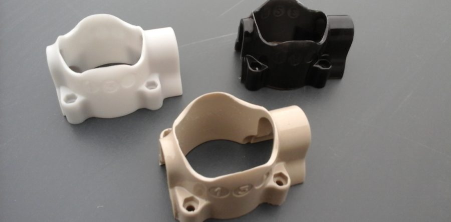 Tinted in solid opaque parts