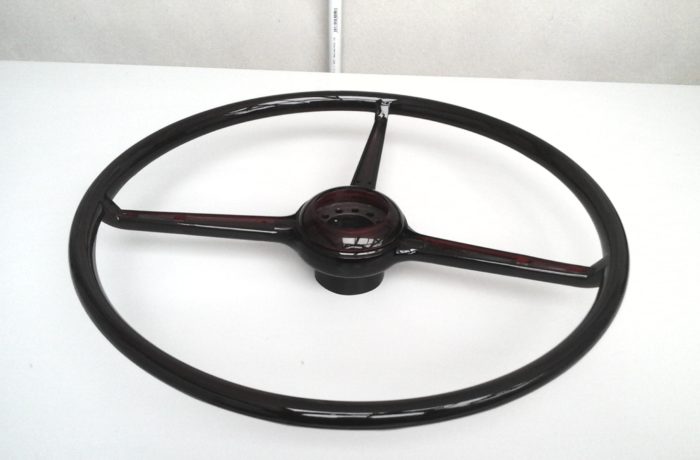 Steering wheel after reproduction