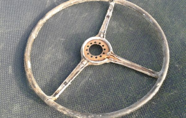 Steering wheel before reproduction